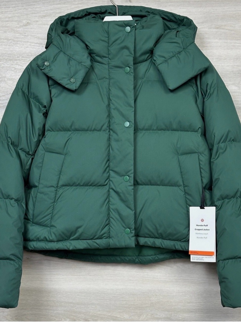 Lululemon Wunder Puff Cropped Jacket